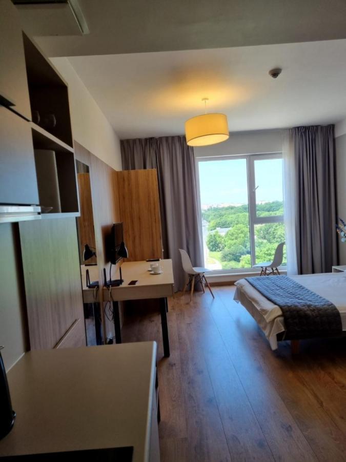 Warsaw Apartments - Luxury Top-View Aparthotel Bagian luar foto