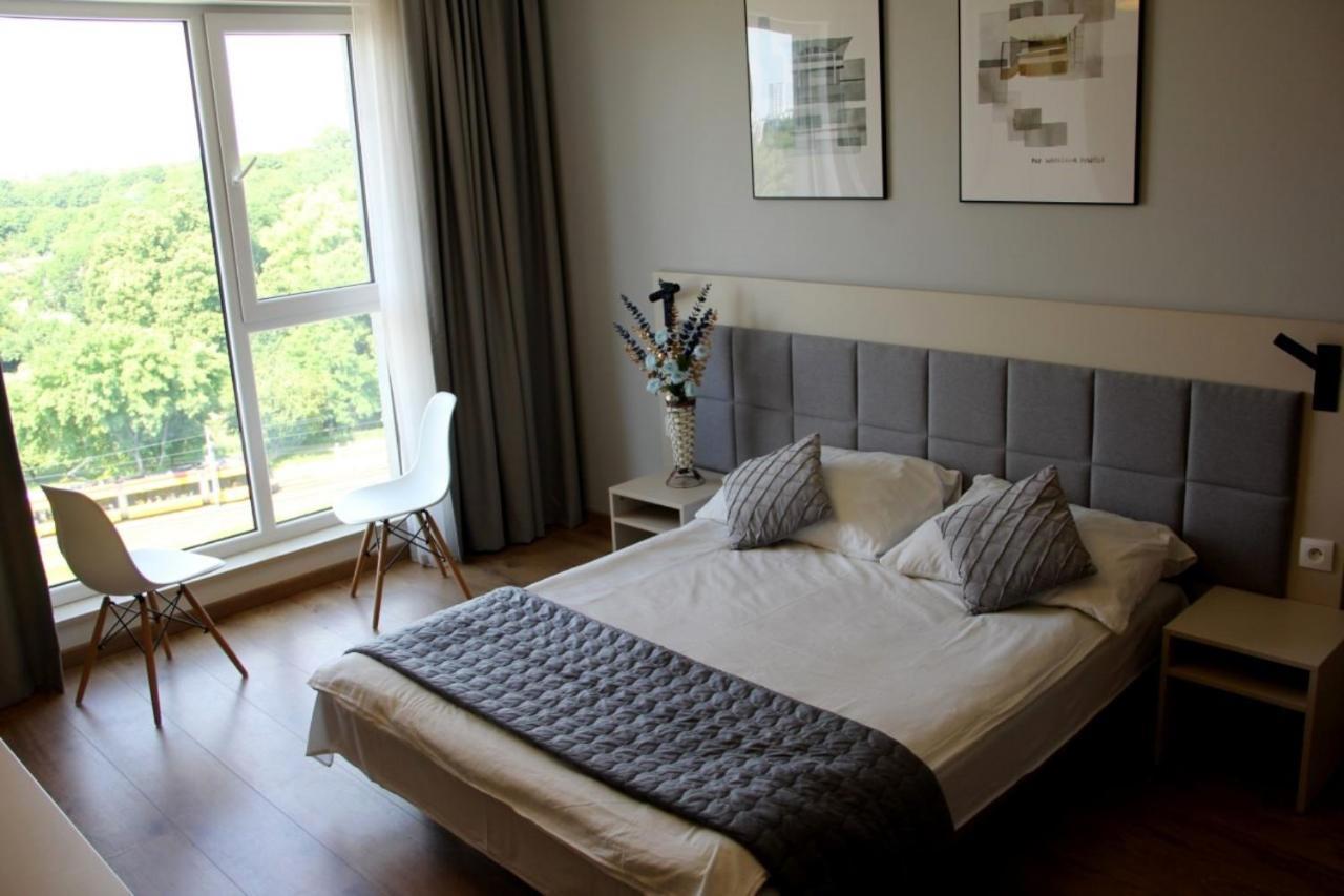 Warsaw Apartments - Luxury Top-View Aparthotel Bagian luar foto
