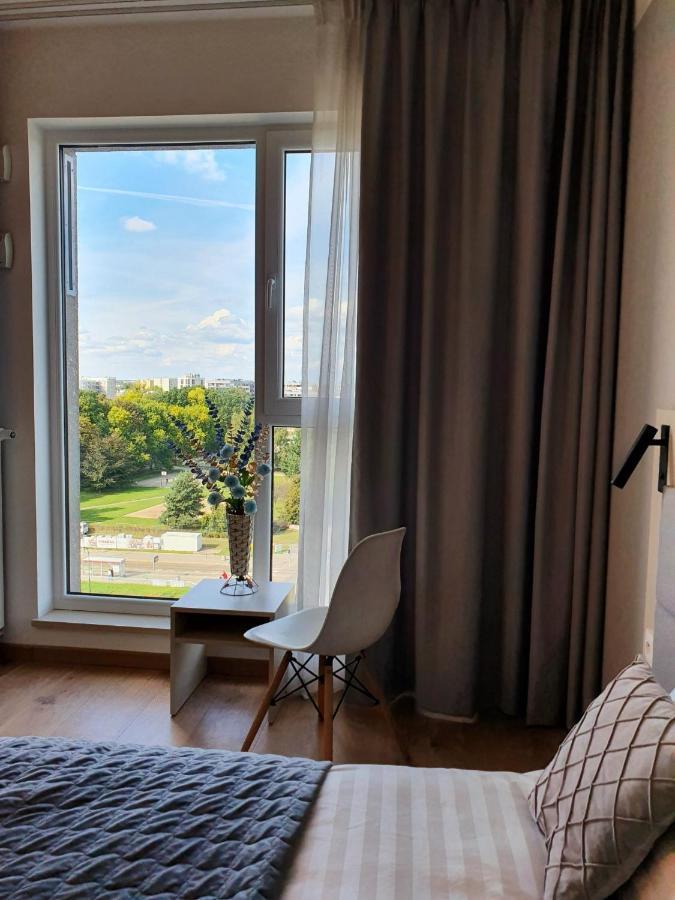 Warsaw Apartments - Luxury Top-View Aparthotel Bagian luar foto