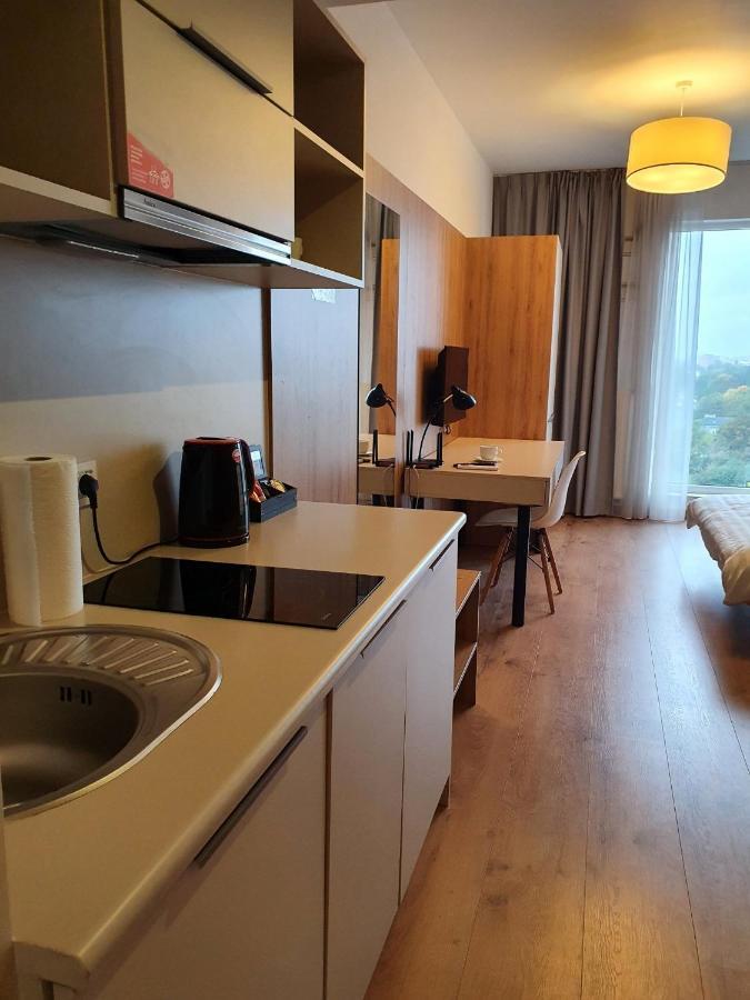 Warsaw Apartments - Luxury Top-View Aparthotel Bagian luar foto
