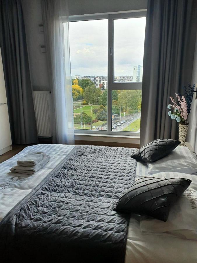 Warsaw Apartments - Luxury Top-View Aparthotel Bagian luar foto
