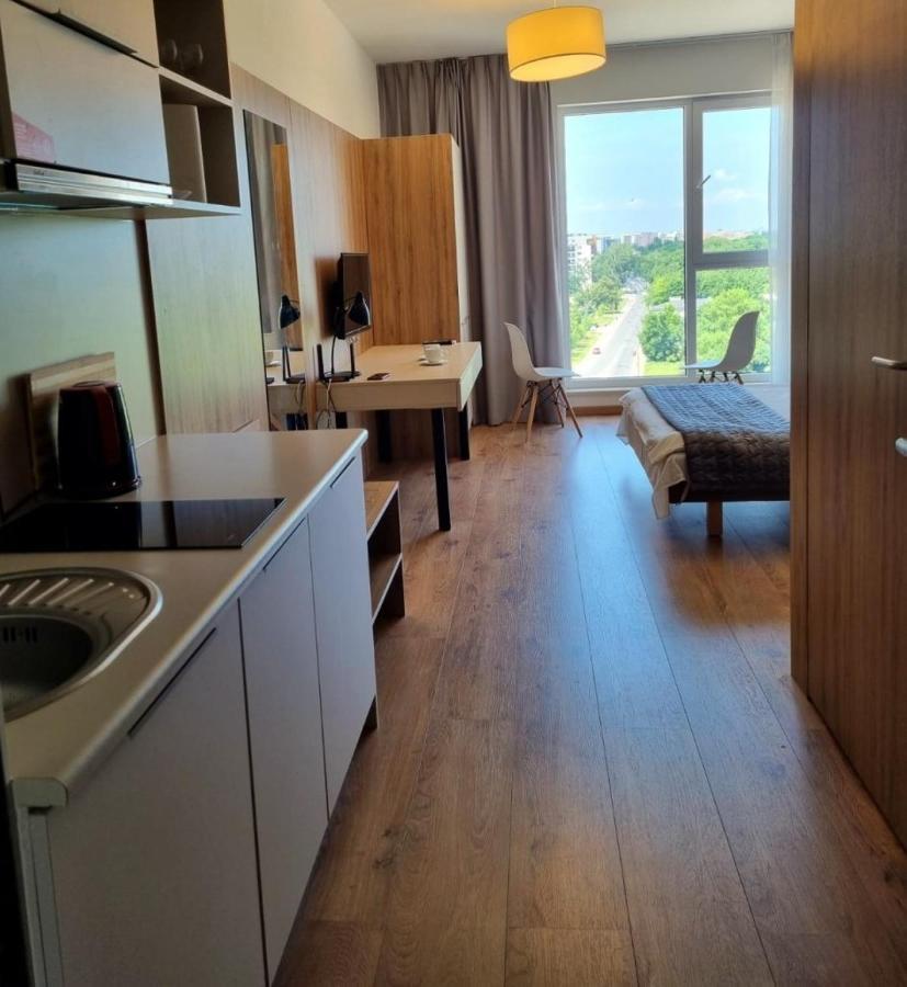 Warsaw Apartments - Luxury Top-View Aparthotel Bagian luar foto