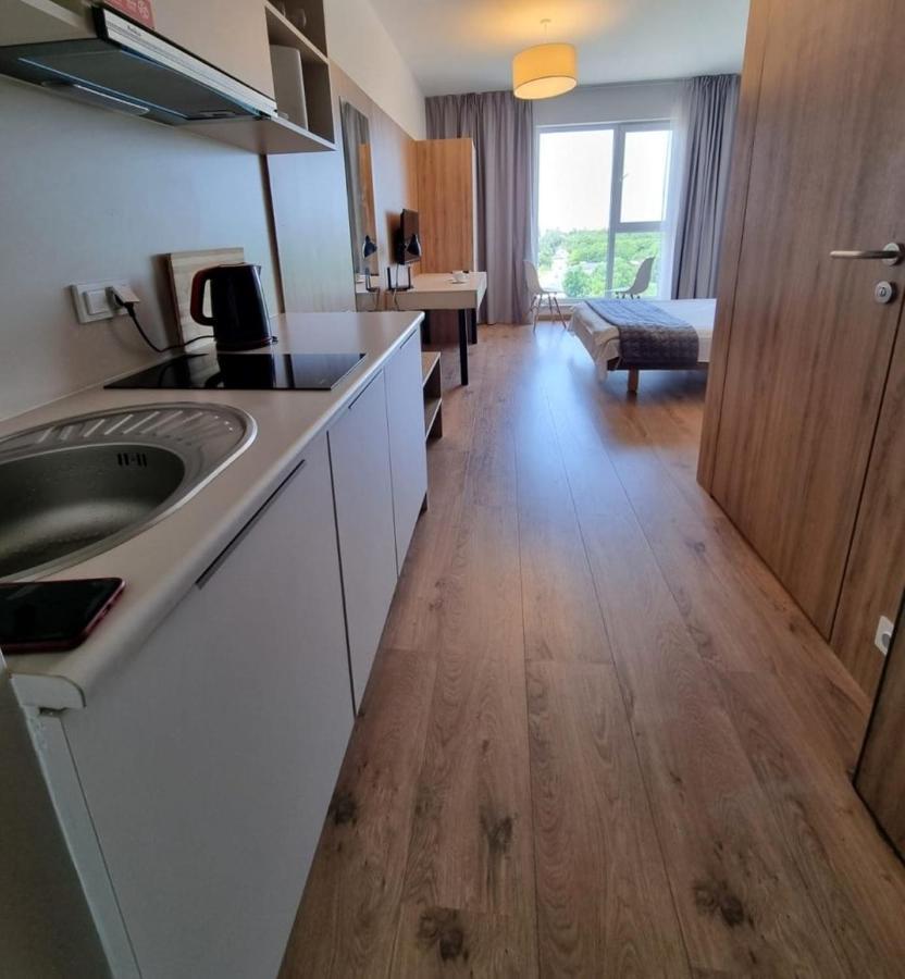 Warsaw Apartments - Luxury Top-View Aparthotel Bagian luar foto
